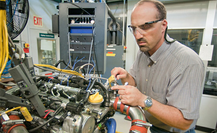Motores a diesel são utilizados para transportes não rodoviários/Foto: Argonne National Laboratory