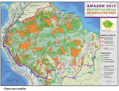 Novo mapa florestal mostra que 6% da Amazônia foi desmatada entre 2000 e 2010 