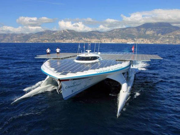 Maior barco solar do mundo vai estudar mudanças do clima