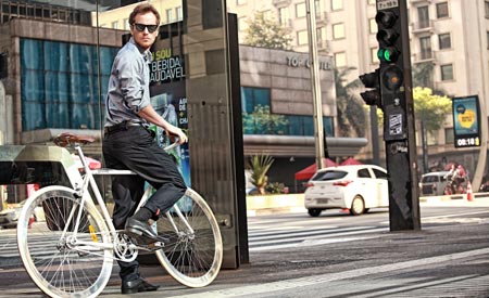    Calça social masculina Trend oferece conforto e mobilidade Fotos: Divulgação