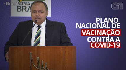 Governo apresenta plano nacional de vacinação contra Covid; conheça os detalhes