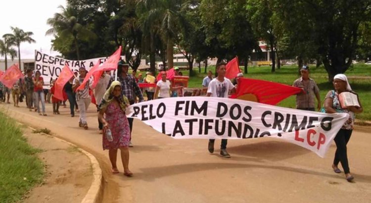 Dezenas de entidades democráticas e defensores dos direitos do povo assinam manifesto em defesa do acampamento Manoel Ribeiro e da Liga dos Camponeses Pobres