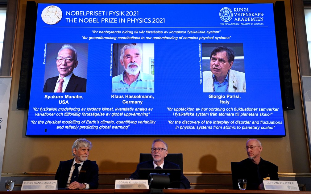 Nobel de Física 2021 vai para cientistas que contribuíram para modelos do aquecimento global