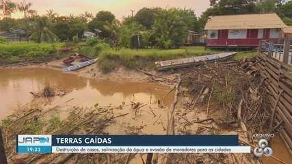 Avanço do mar saliniza rio Amazonas e deixa comunidades em estado de emergência